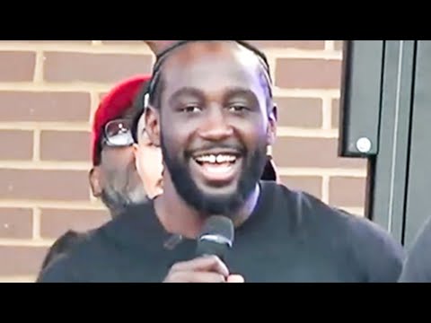 Terence Crawford INSPIRATIONAL SPEECH on Canelo fight at hometown SEND-OFF: “ALL DOUBTERS GONNA CRY”