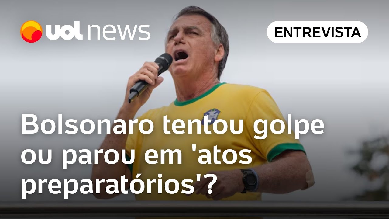 Bolsonaro tentou golpe ou parou em atos preparatórios Advogado analisa defesas em julgamento no STF
