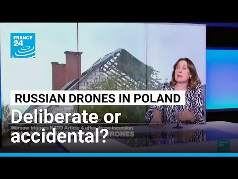 Was Russian drone incursion deliberate or accidental? • FRANCE 24 English