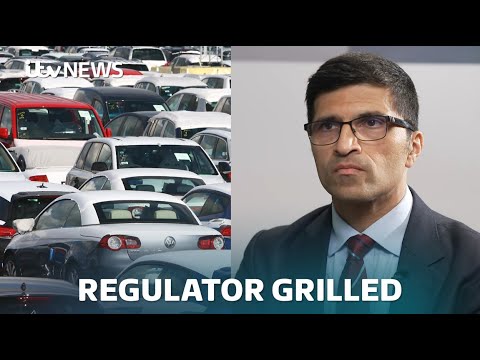 Financial regulator boss grilled on how proposed car finance redress scheme will work | ITV News