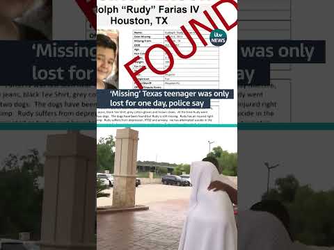 ‘Missing’ Texas teen was never actually missing #itvnews #news #usa