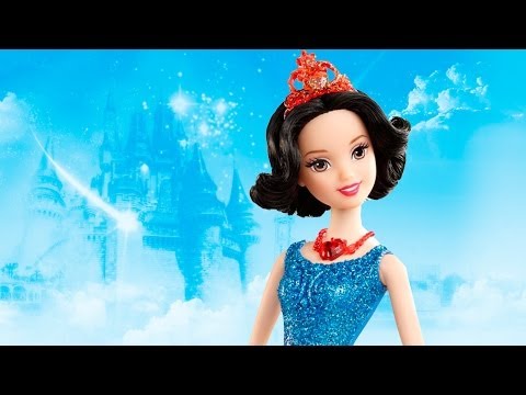 BARBIE - DISNEY - KSIĘŻNICZKA - KRÓLEWNA - ŚNIEŻKA - X9333 - X9338