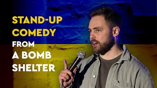 Anton Tymoshenko — Stand-Up Comedy In Wartime Kyiv І Performing Live In A Bomb Shelter