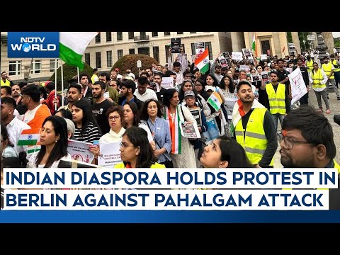 Pahalgam Terror Attack: Indian Community Takes Out Protest March In Munich