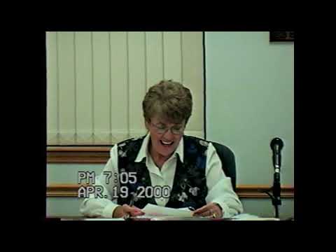 Rouses Point Village Board Meeting  4-19-00