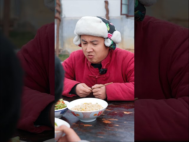 白毛疑神疑鬼结果害的自己洗碗 #湖南特色美食 #mukbang #food #cooking