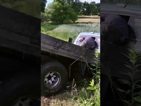 Pulling a Truck out of the Pond | Dirt Every Day #shorts
