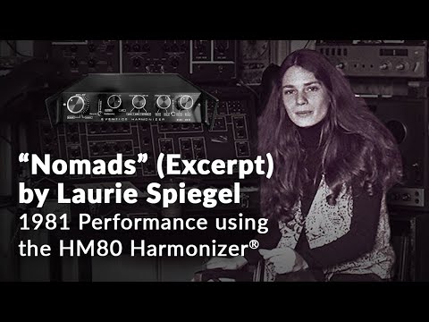 Laurie Spiegel Eventide HM80 Harmonizer® Demonstration