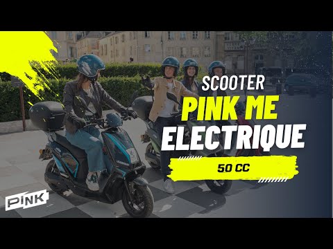 Scooter électrique Pink Me - Régulateur de vitesse dès 5km/h