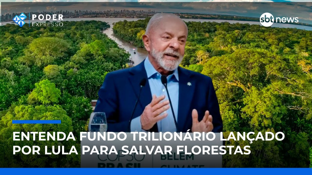 Entenda fundo trilionário lançado por Lula para salvar florestas | SBT News TV Online Entenda fundo trilionário lançado por Lula para salvar florestas | SBT News