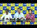 LIVE | RS MP Sandeep Pathak, Ministers Saurabh Bharadwaj & Atishi Addressing a Press Conference  - 10:59 min - News - Video