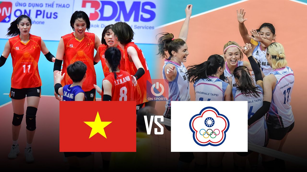 Full HD | VIỆT NAM vs ĐÀI BẮC TRUNG HOA | Thanh Thúy phong độ đạt đỉnh vang danh châu Á