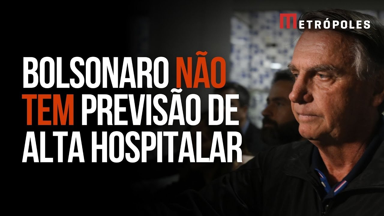 Bolsonaro passará ano novo internado no hospital