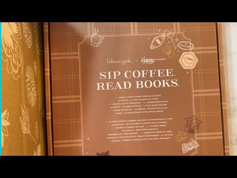 Unboxing | Gilmore Girls x Happy Planner