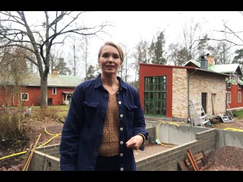 Veg Techs sedumtak med biokol hemma hos Erika Åberg hösten 2020.