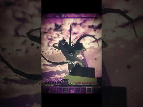 ウィザーストームが現れたらワールドは終わり・・・【マイクラ・マインクラフト・ホラー】#shorts