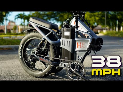 This Wallke H6 is Insanely Cool & Powerful Dual Battery 35Ah E-bike #short  #shorts