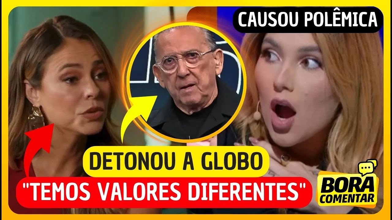 🚨Paolla Oliveira ACABA com Virgínia da PIOR FORMA; Galvão Bueno NÃO AGUENTA e DETONA a Globo