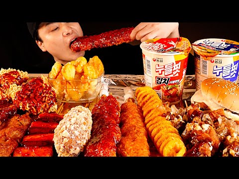 맛있고 다양한 휴게소 음식 종류별로 먹어보겠습니다~! 먹방 리얼사운드  ASMR Mukbang(Eating Show)