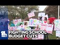 Howard County families protest school budget cuts