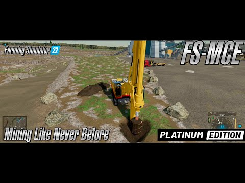 FS22 Drilling Rig "Liebherr LB28" v1.0.0.0