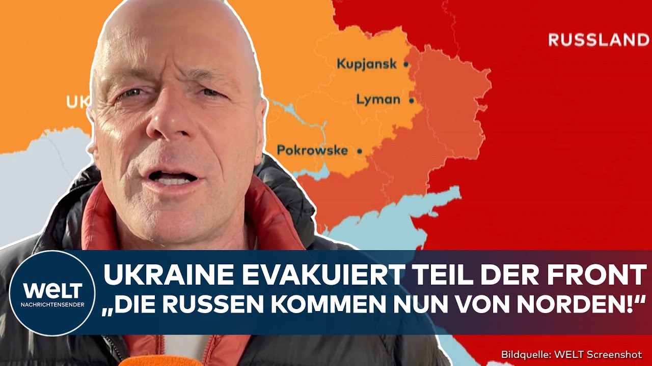 PUTINS KRIEG: Evakuierung an Front in Ukraine! Russland verstärkt Angriffe im Osten