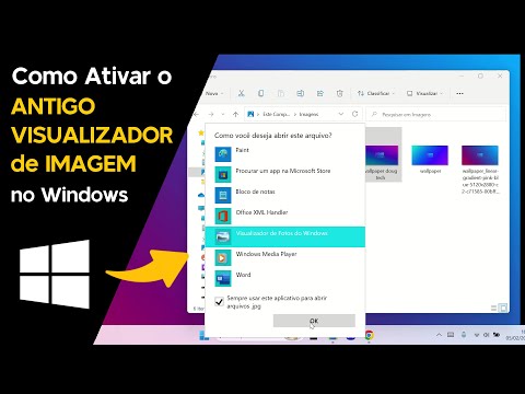 Como Ativar o ANTIGO VISUALIZADOR de IMAGEM no Windows