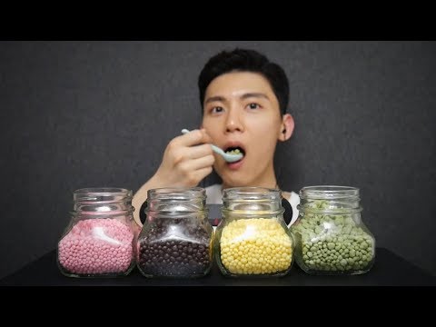 [Sub] Korean ASMR Popping Star Candy Eating Sounds 퍼핑스타 이팅 사운드