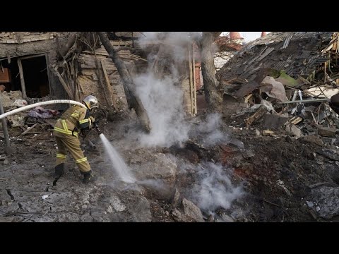 No último dia do ano, Rússia ataca várias cidades ucranianas