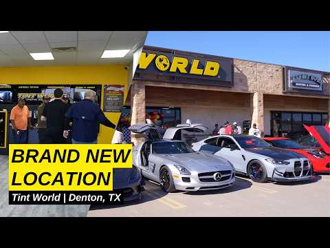 Tint World® Denton is NOW OPEN | Grand Opening Event