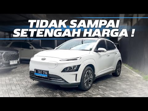 HARGA MOBIL LISTRIK BEKAS TERJUN BEBAS?? HYUNDAI KONA EV 2021