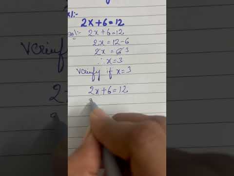 Solving Basic Algebra equation  #math#basicproblems
