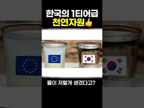 한국의 1티어급 천연자원