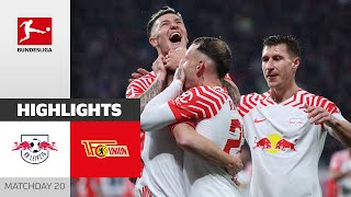 Leipzig Is Back On Track! | RB Leipzig — Union Berlin 2-0 | Highlights | MD 20 – Bundesliga 2023/24