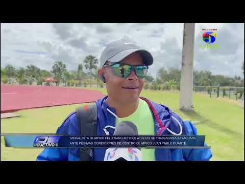 Atletas se trasladan a Bayaguana tras pésima condiciones del Estadio Olímpico | Objetivo 5