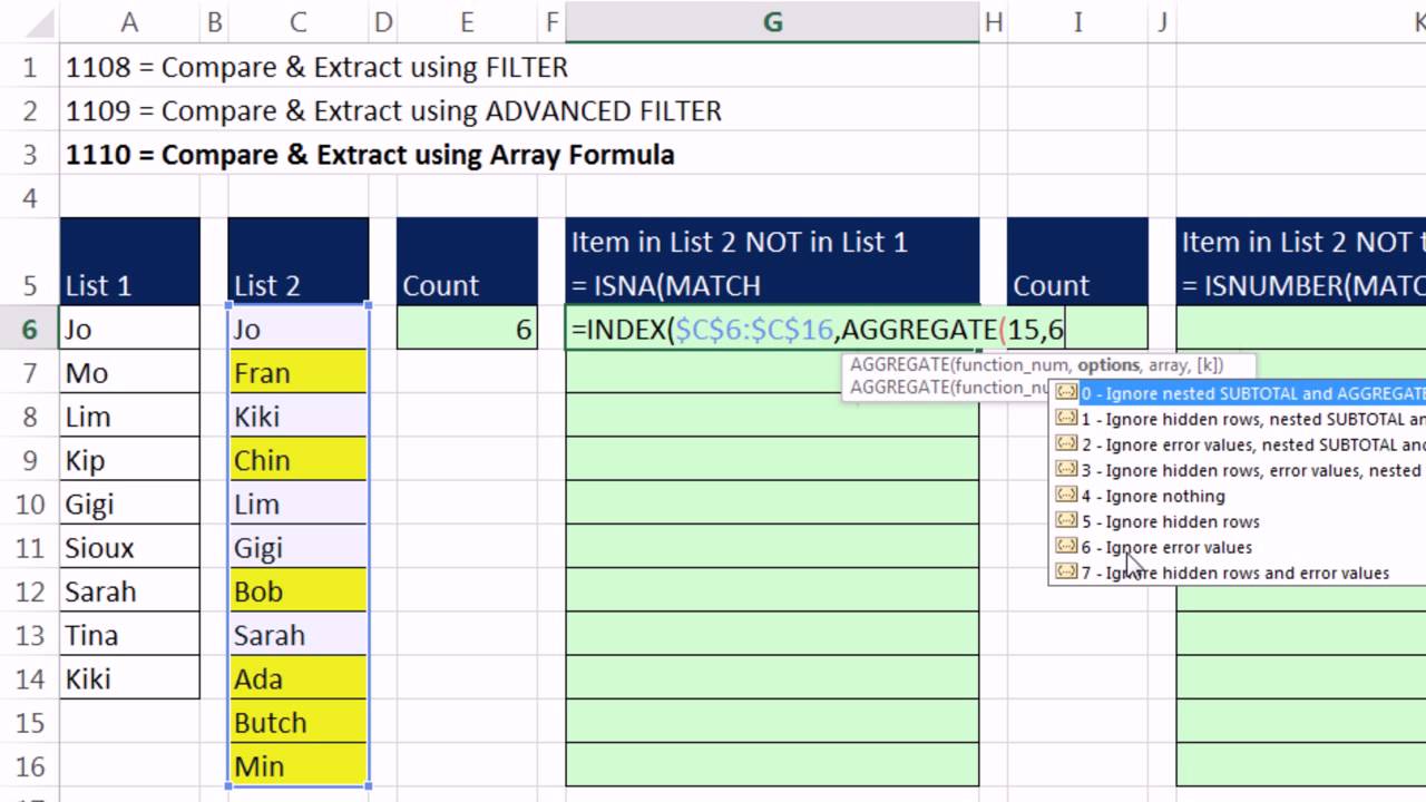 excel-magic-trick-1110-compare-2-lists-and-extract-records-array