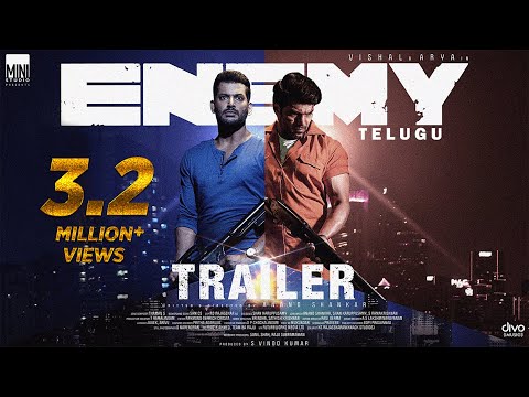 Official Telugu trailer: Enemy starring Vishal, Arya Official Telugu trailer: Enemy starring Vishal, Arya