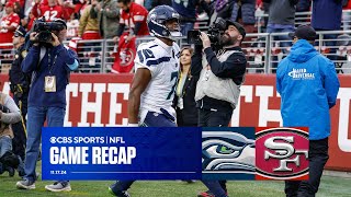 Geno Smith's GAME-WINNING TD helps Seahawks STUN Niners, log jam in NFC West | Game Recap