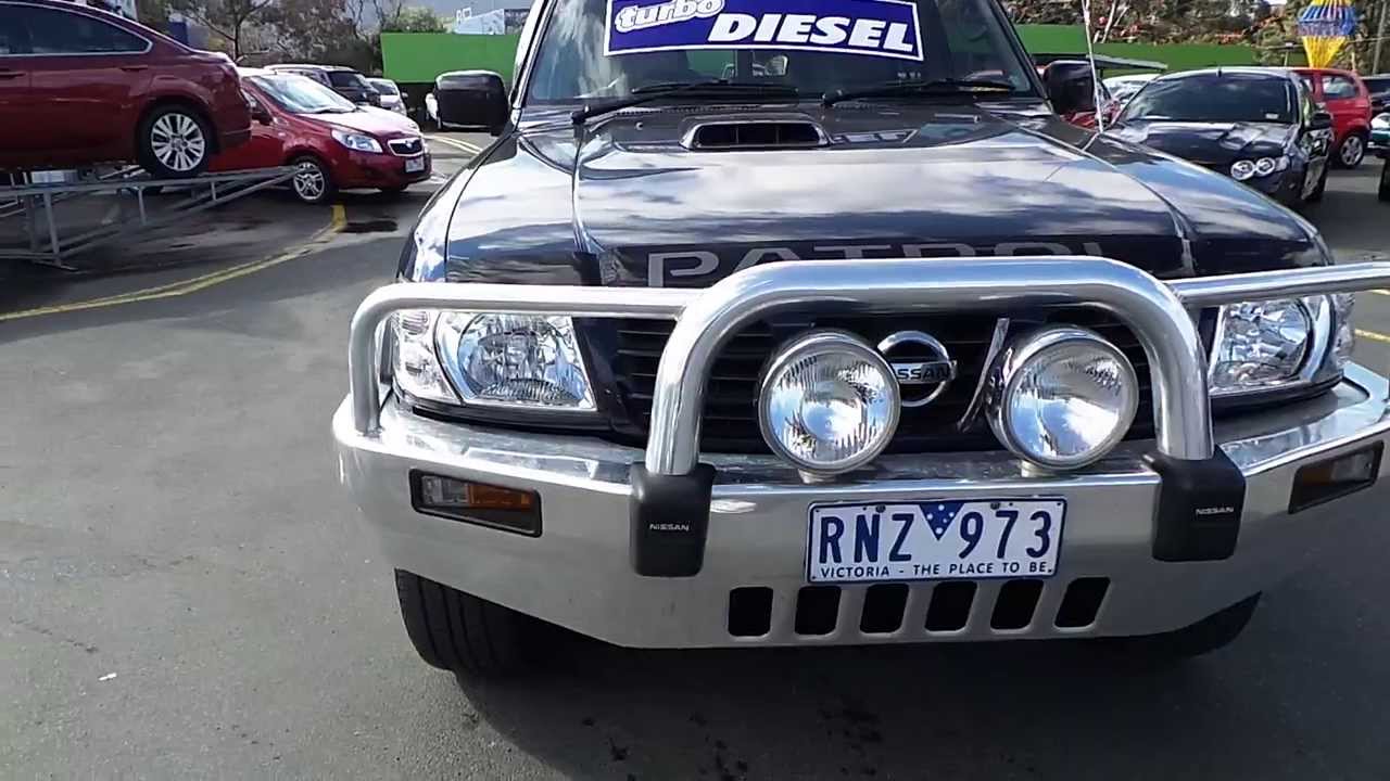 Used nissan patrols for sale in victoria #6