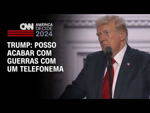 ​Trump: Posso acabar com guerras com um telefonema | AMÉRICA DECIDE