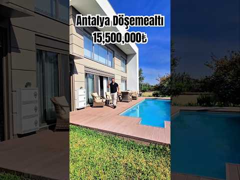 Luxury villa in Döşemealtı, Antalya 15,500,000₺ #realestate #villaturu