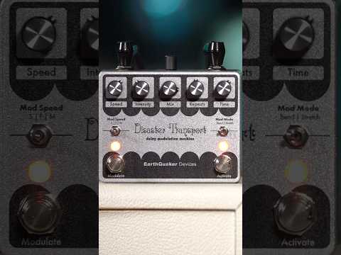 EQD OG Jamie Stillman vibing with the Disaster Transport Legacy Reissue #earthquakerdevices