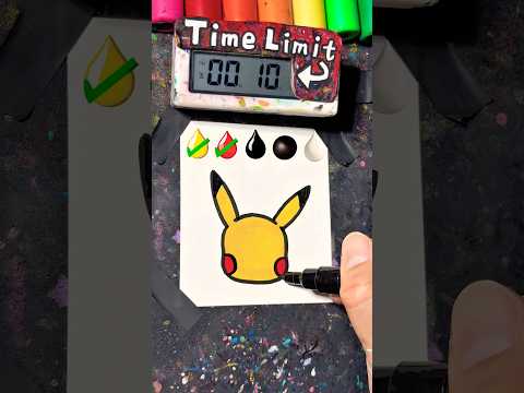 Drawing Pikachu in 40Sec