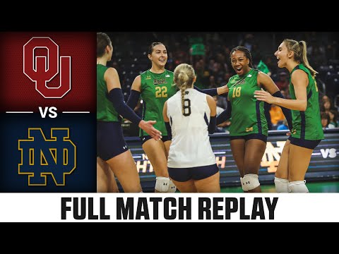 Oklahoma vs. Notre Dame Full Match Replay | 2023 ACC Volleyball