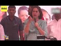 Priyanka Gandhi Vadra Criticizes Dependency Policies at Raebareli Rally | News9