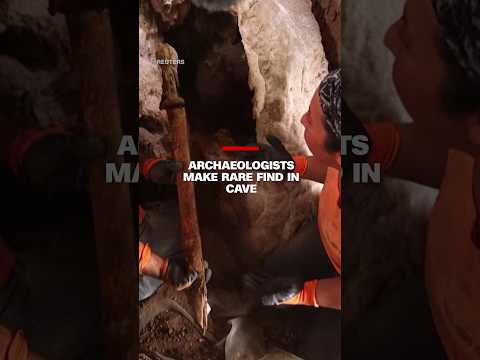 Archaeologists make rare find in cave