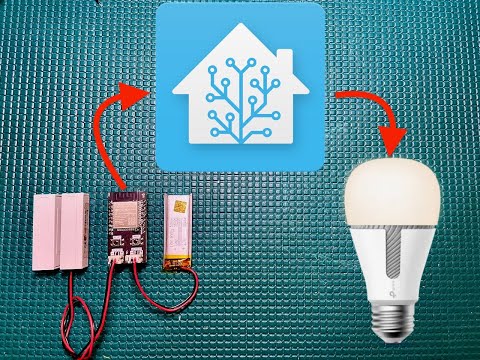 Useful IoT with Home Assistant & trigBoard - Turn a WiFi Bulb ON Automatically!