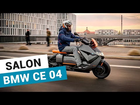 BMW CE 04 : le maxi-scooter électrique au salon de Munich