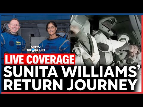 Sunita Williams | Sunita Williams Butch Wilmore Return Journey To Earth | NASA | NASA Mission Live