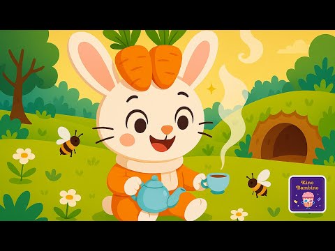El Conejito Blanco Tiene Bufandita – Una canción alegre sobre un conejito 🥕🐇 | Canciones para niños